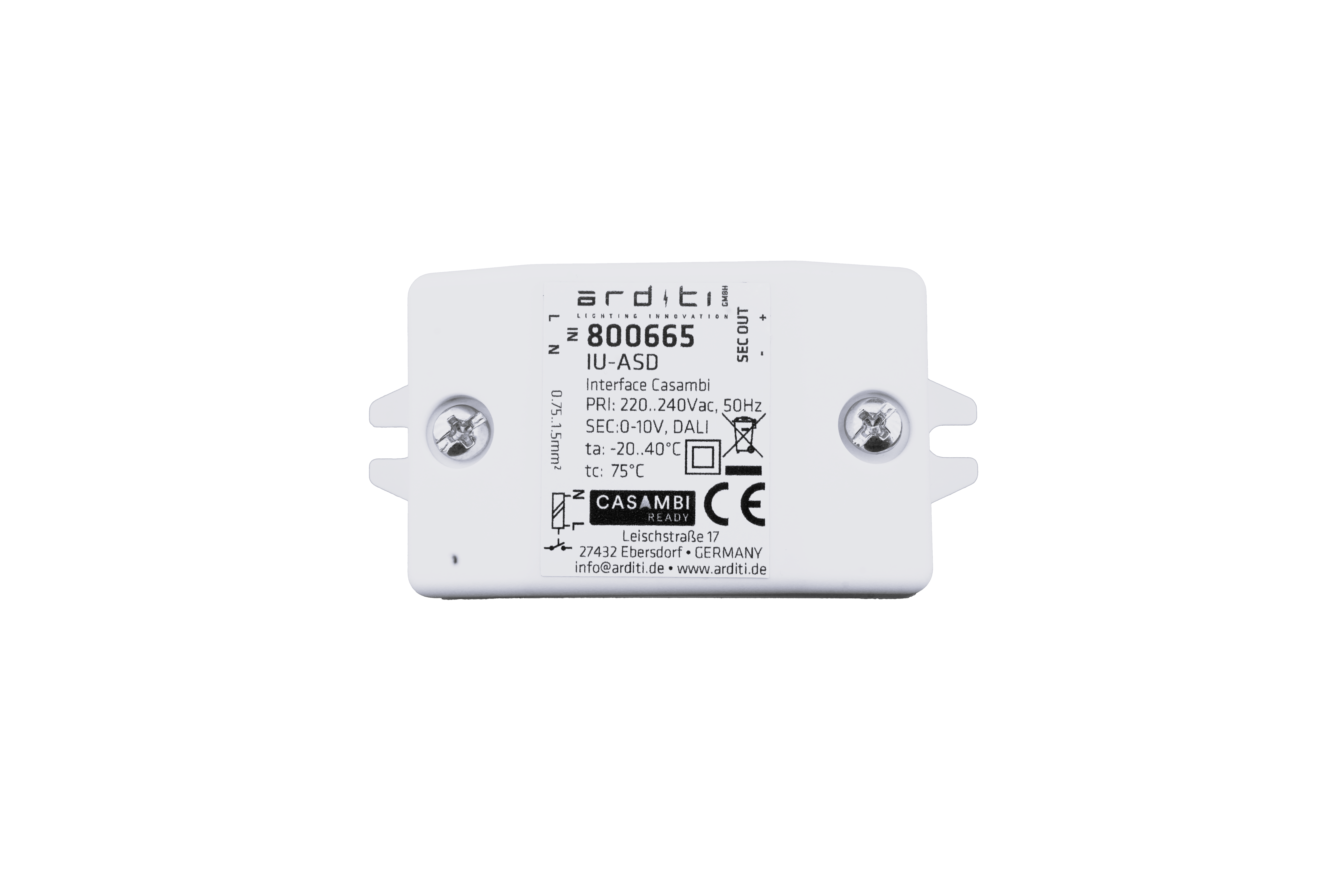CASAMBI CBU-ASD. DALI. 0-10V. 1-10V Schnittstelle konfigurierbar - Bild 1