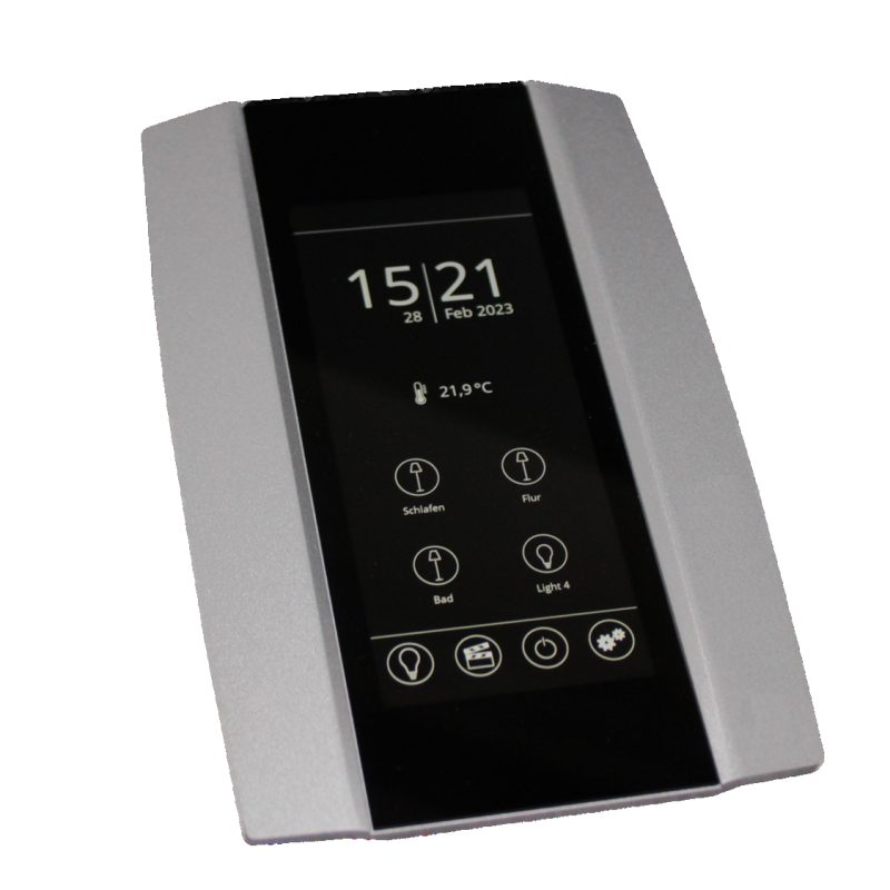 CASAMBI Touchpanel ARCA UP aluminium