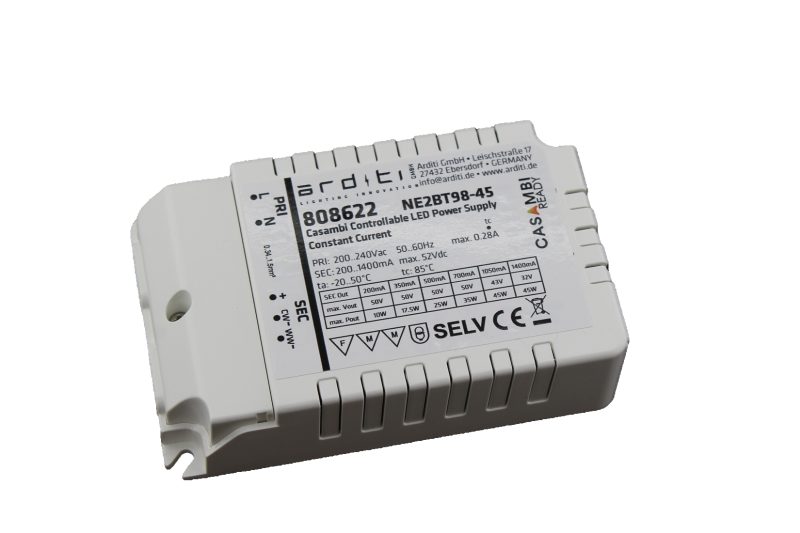 CASAMBI LED-Netzgerät 45W, einstellbar 200..1400 mA - Bild 1