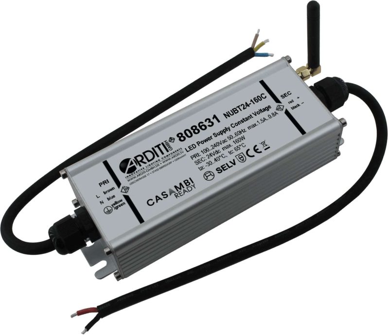 CASAMBI LED-Netzgerät 160W, 24V mit Anschlusskabel, unabh. - Bild 1