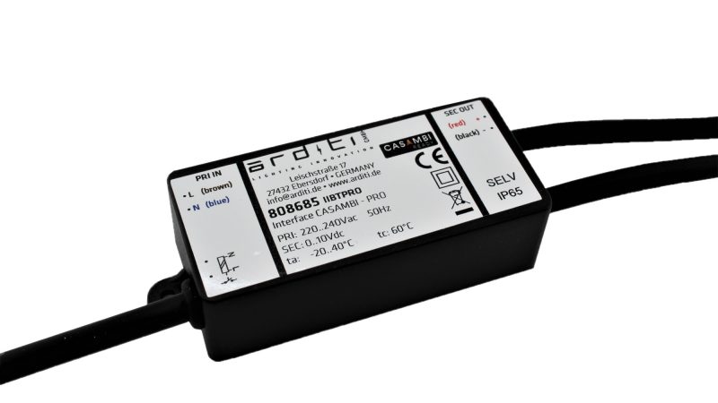 CBU-ASD Schnittstelle mit CASAMBI-Lichtsteuerung, konfigurierbar, mit IP-Schutz - Bild 1