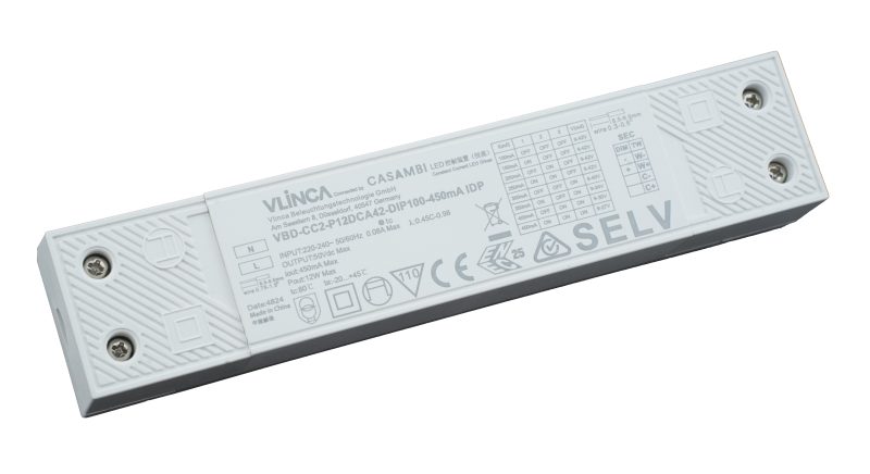 Zweikanaliges LED-Netzgerät mit CASAMBI-Lichtsteuerung 12 W - Bild 1