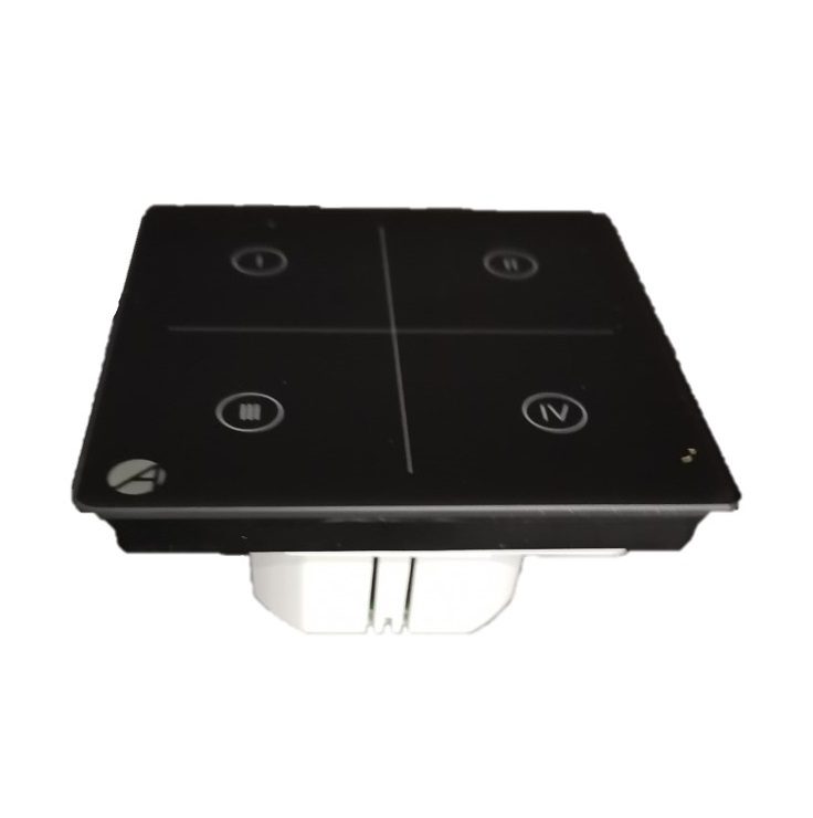 CASAMBI Wandschalter Glasoberfläche, schwarz - Bild 1