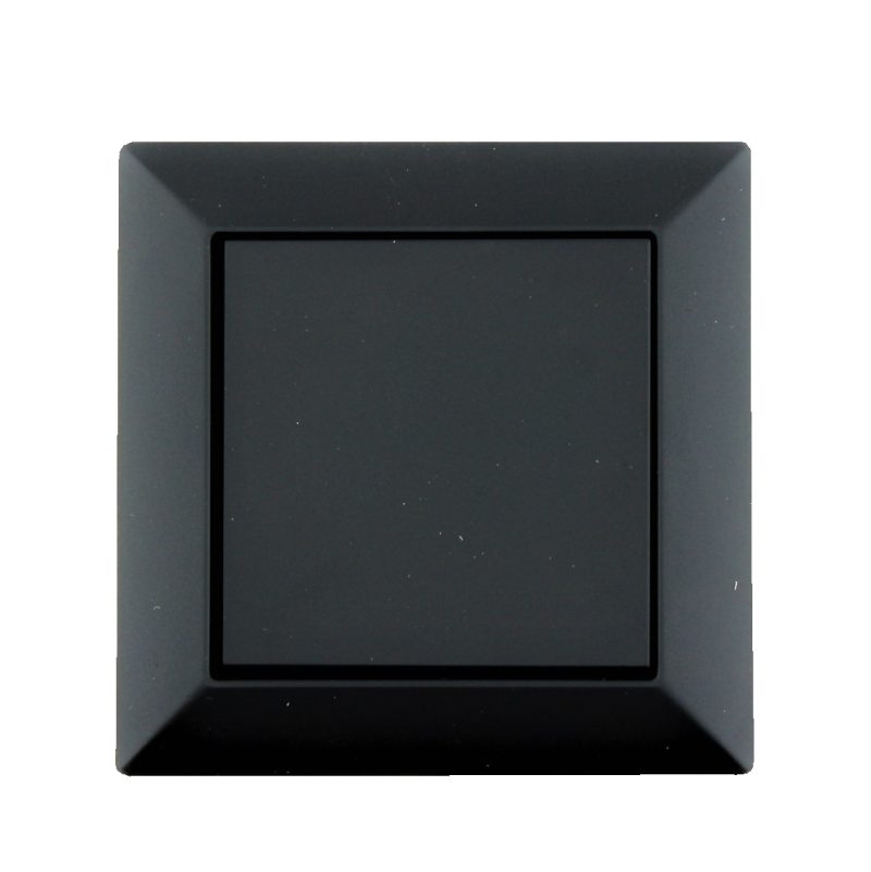 CASAMBI Umbauset Wandschalter, batterielos EnOcean, 2fach, anthrazit - Bild 1