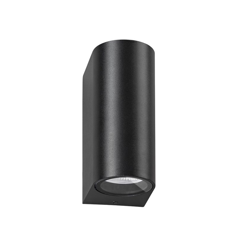 DURABLE WANDLEUCHTE TONDO IP44 Schwarz GU10 - Bild 1