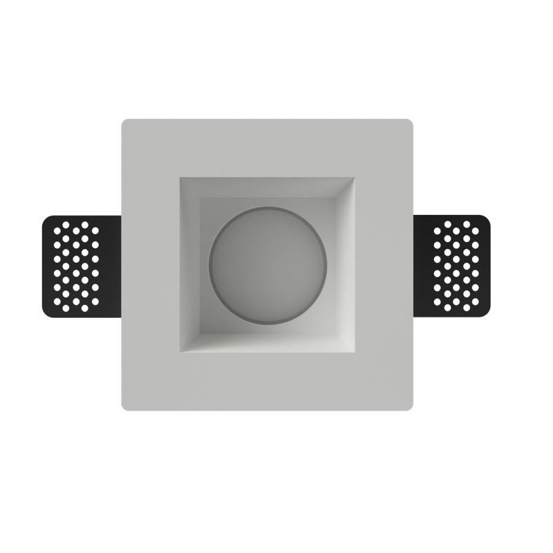 Leuchte Q GIPSRAHMEN FÜR GU10 Weiß IP20 120mm - Bild 1