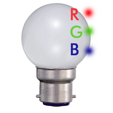 LED-Lampe PING BALL B22 0.5W 320° - Bild 1
