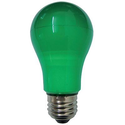 LED-Lampe FARBIG GLS E27 6W Grün 200° - Bild 1