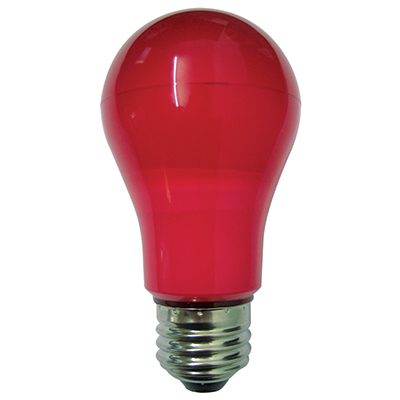 LED-Lampe FARBIG GLS E27 6W Rot 200° - Bild 1