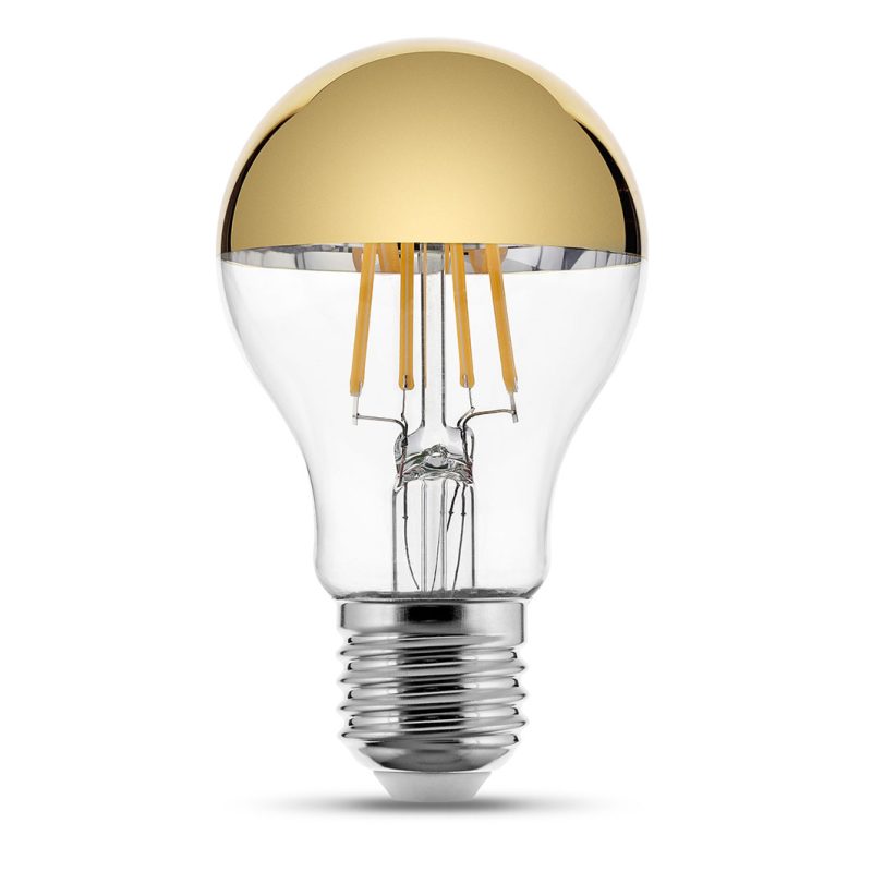 LED-Lampe DECO LED TECNO VINTAGE DEKORATIV E27 4W 400lm 2600K Gold 180° - Bild 1