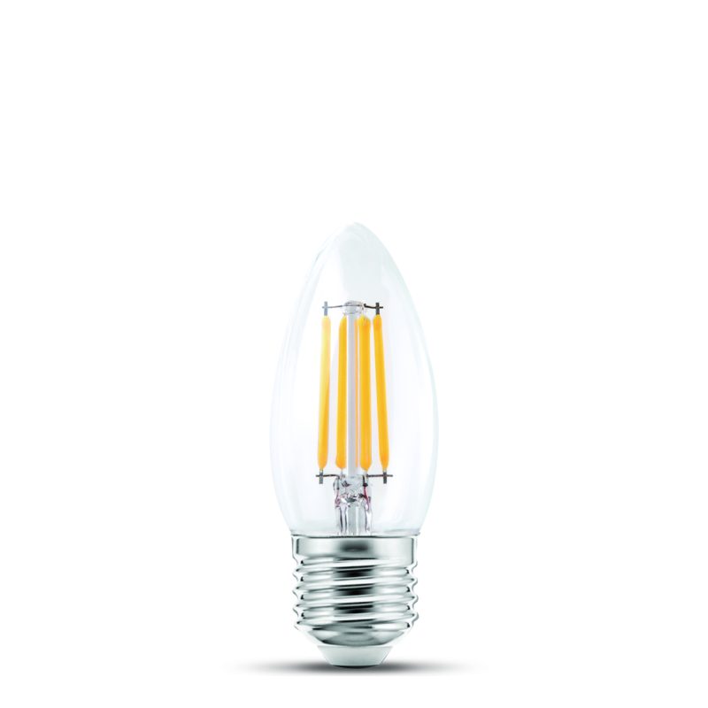 LED-Lampe DECO LED TECNO VINTAGE TRANSPARENT E27 7W 1060lm 6500K 320° Ø35 - Bild 1