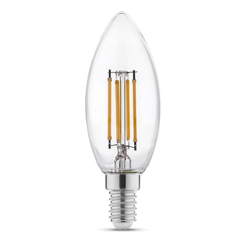 LED-Lampe DECO LED TECNO VINTAGE TRANSPARENT E14 4W 470lm 2700K 320° Ø35 - Bild 1