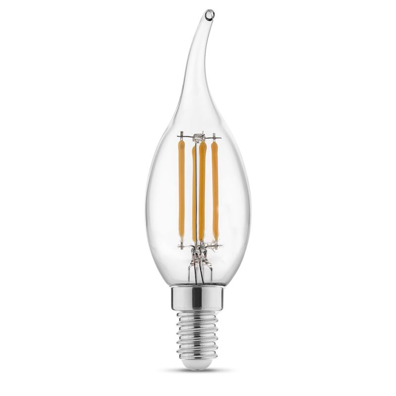 LED-Lampe DECO LED TECNO VINTAGE TRANSPARENT E14 4W 470lm 2700K 320° Ø35 IP20 - Bild 1