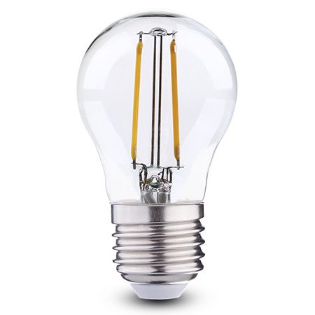 LED-Lampe DECO LED TECNO VINTAGE TRANSPARENT E27 2W 250lm 4000K 320° - Bild 1