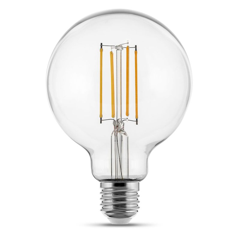 LED-Lampe DECO LED TECNO VINTAGE TRANSPARENT E27 7W 806lm 2700K 320° Ø95 - Bild 1
