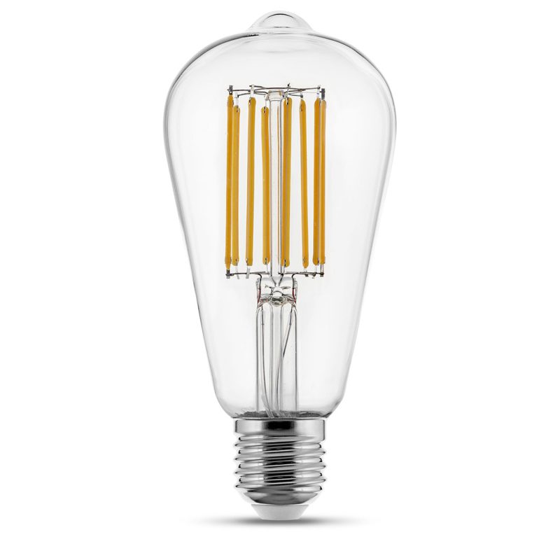 LED-Lampe DECO LED TECNO VINTAGE TRANSPARENT E27 11W 1350lm 2700K 320° Ø64 - Bild 1