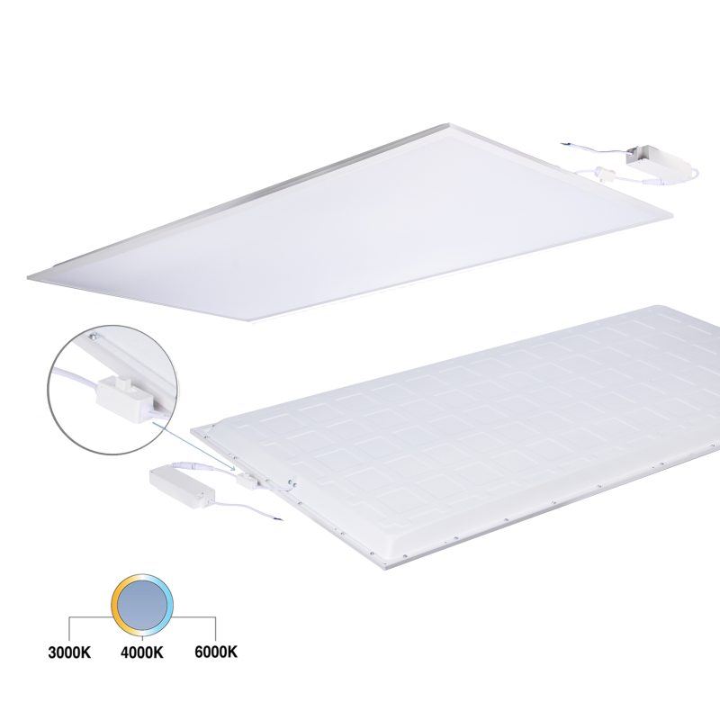 LED-Panel SLIMFLUX BL UGR CCT PRO 50W 5500lm 300040006000K UGR<19 Ra90 1.2m IP20 - Bild 1