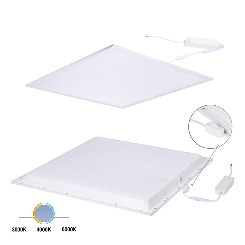 LED-Panel SLIMFLUX BL UGR CCT PRO 38W 4300lm 300040006000K UGR<19 Ra90 595mm IP20 - Bild 1