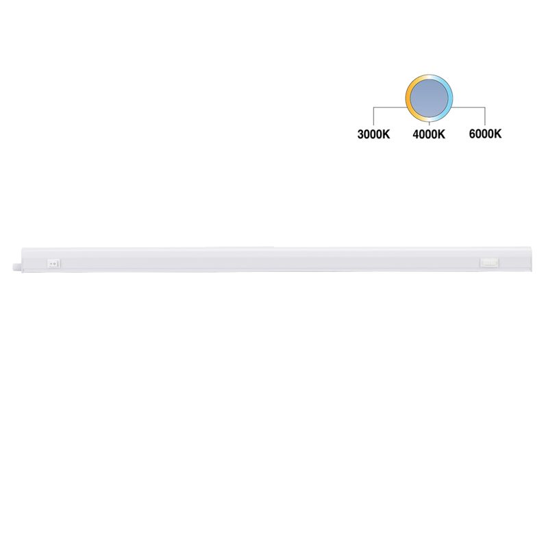 LED-Feuchtraumleuchte REGLETTE T5 CCT 20W 2150lm 300040006400K 1.5m IP20 - Bild 1