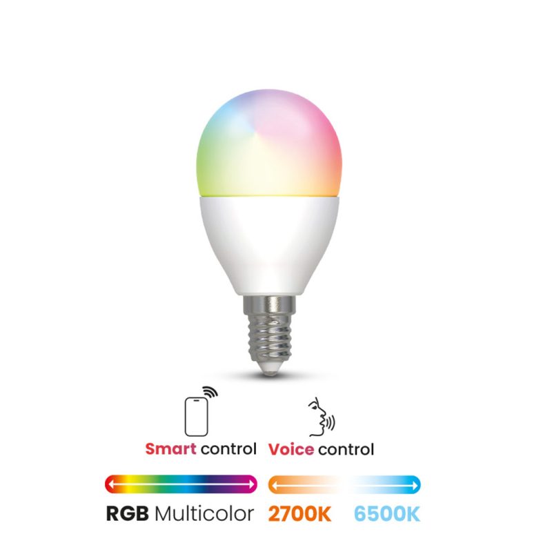 LED-Lampe DURASMART E14 5W 470lm 27006500K 36° - Bild 1