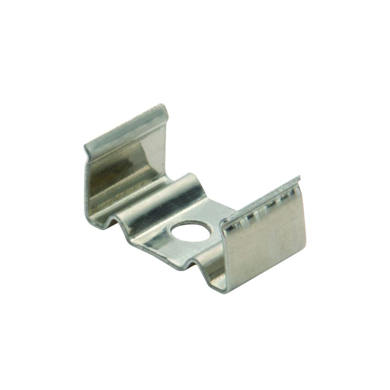 LED Profil P02B, Befestigungsclips, 6 StÃ¼ck, Metall - Bild 1