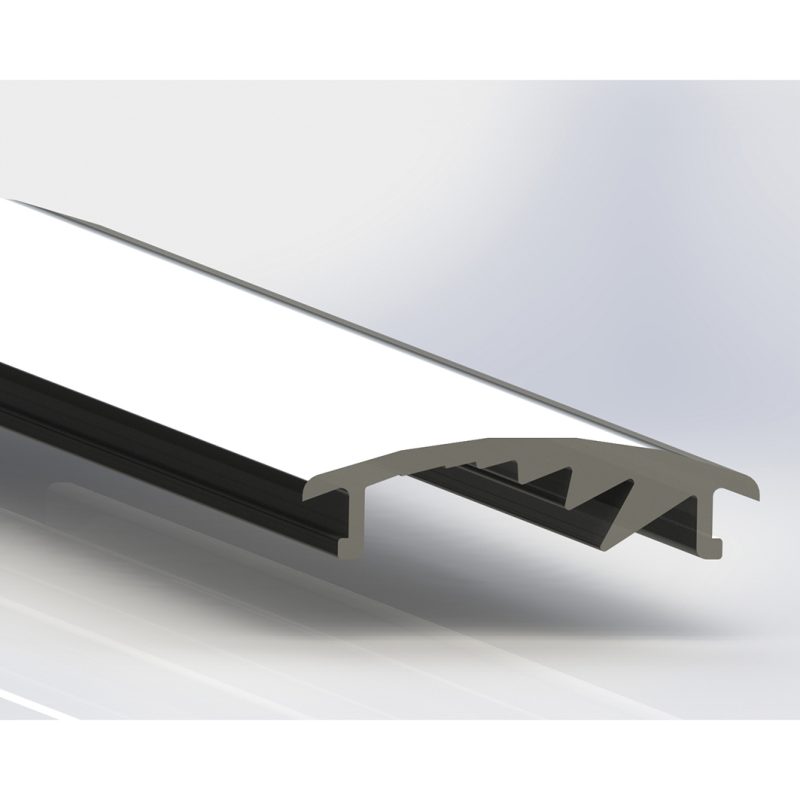 LED Profil Universal, Abdeckung Asymmetrisch - Bild 1