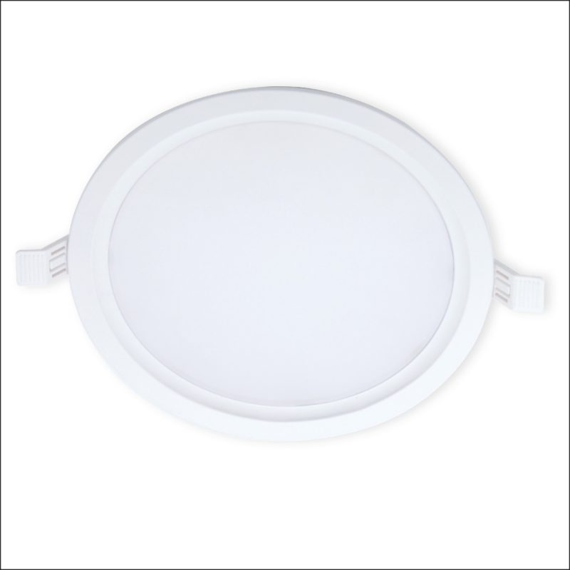 RTF100 - ROUND 8 Downlight - 24W, 3000K, 2185lm, 110°, Ra90, ø195mm, 220-240V - Bild 1