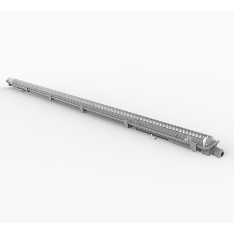 LED-Feuchtraumleuchte EVO DAMP PROOF FÜR T8 LED RÖHRE 1.6m IP65 - Bild 1