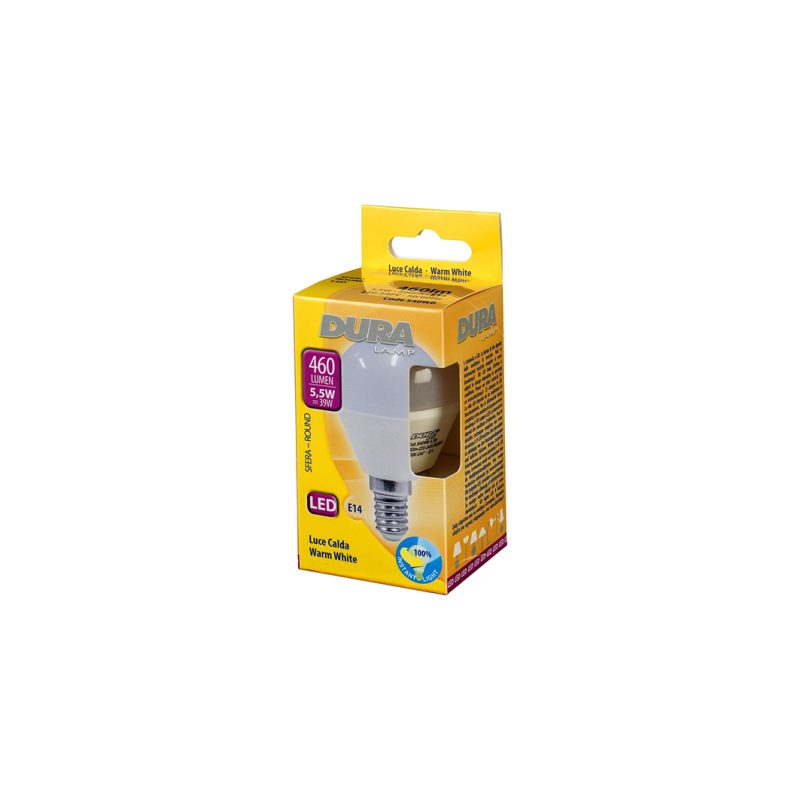 LED-Lampe E14 KUGEL LED 7W 805lm 4000K 240° - Bild 1