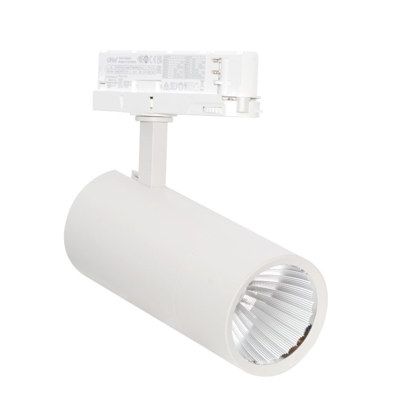 Stromschienenstrahler UNO TRACK LIGHT 36W 4250lm 4000K 36° Eurostandard IP20 Weiß - Bild 1