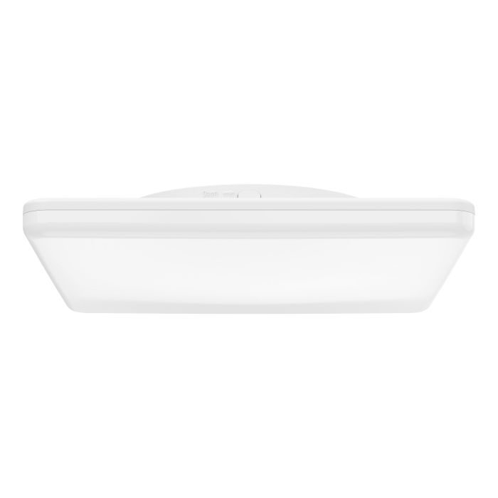 PUSH-Turn Budget LED-Deckenleuchte CCT - 310x310mm, 20W, 2700-6500K, IP54 Weiss exkl. Montageplatte - Bild 1