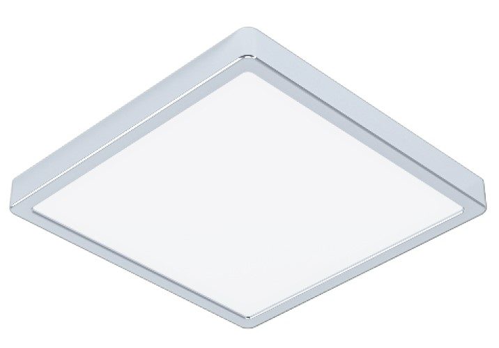 EGLO FUEVA 5 AUFBAULEUCHTE 285X285 CHROM 20,5W-2400LM/3000K - IP44