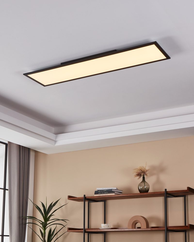 Eglo Leuchten SALOBRENA-Z Deckenpanel LED Schwarz. 1-flammig - Bild 1