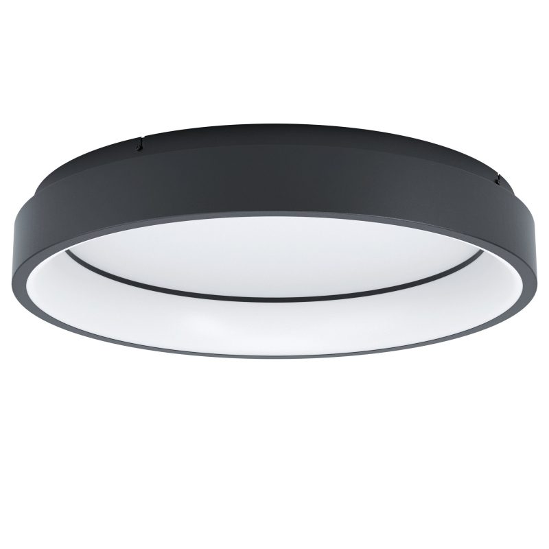 Eglo Leuchten MARGHERA-Z Deckenleuchte LED Schwarz. 4-flammig. Farbwechsler - Bild 1