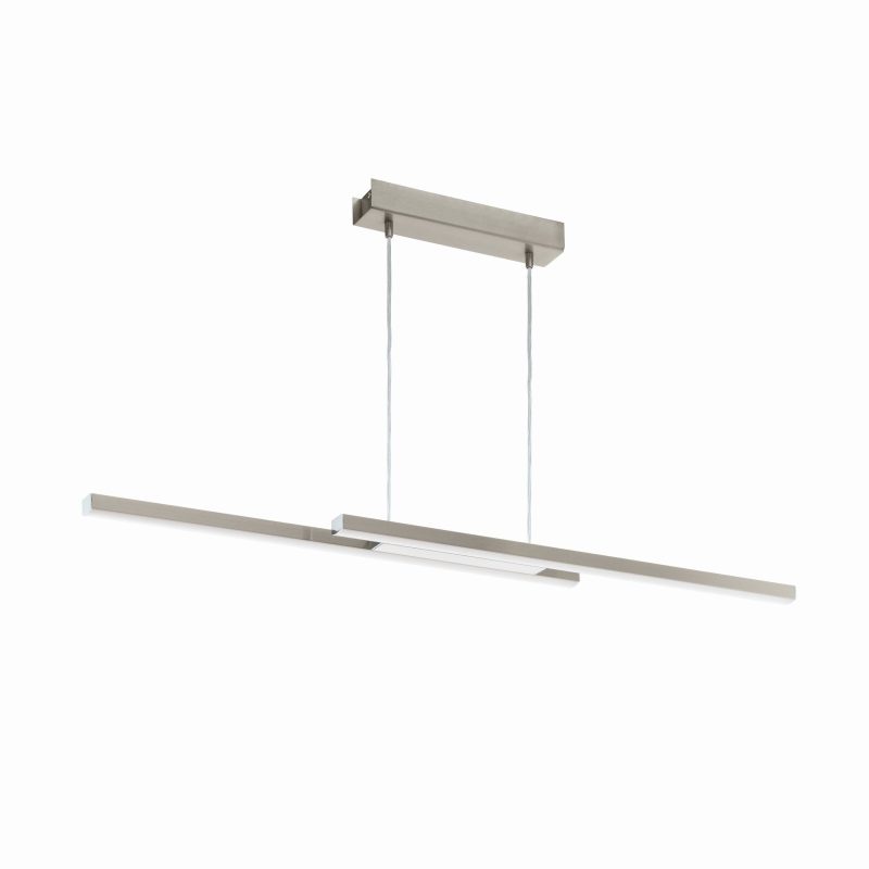 Eglo Leuchten FRAIOLI-Z Hängeleuchte LED Nickel-Matt. 2-flammig. Farbwechsler - Bild 1