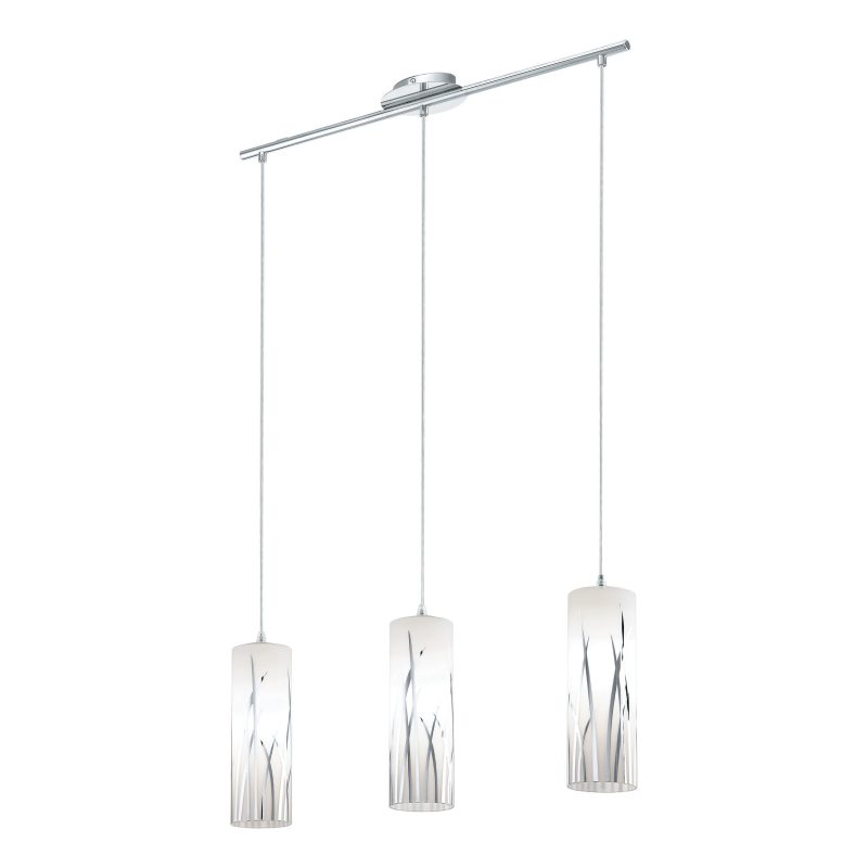 EGLO HL/3 CHROM/WEISS M.DEKOR CHROM RIVATO - Bild 1