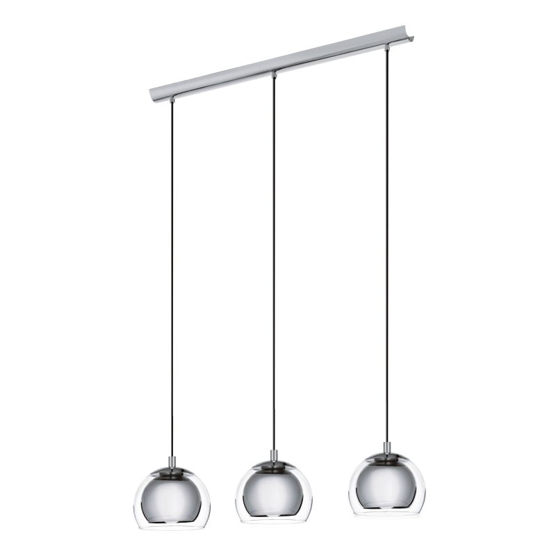 Eglo ROCAMAR Pendelleuchte Chrom. 3-flammig - Bild 1