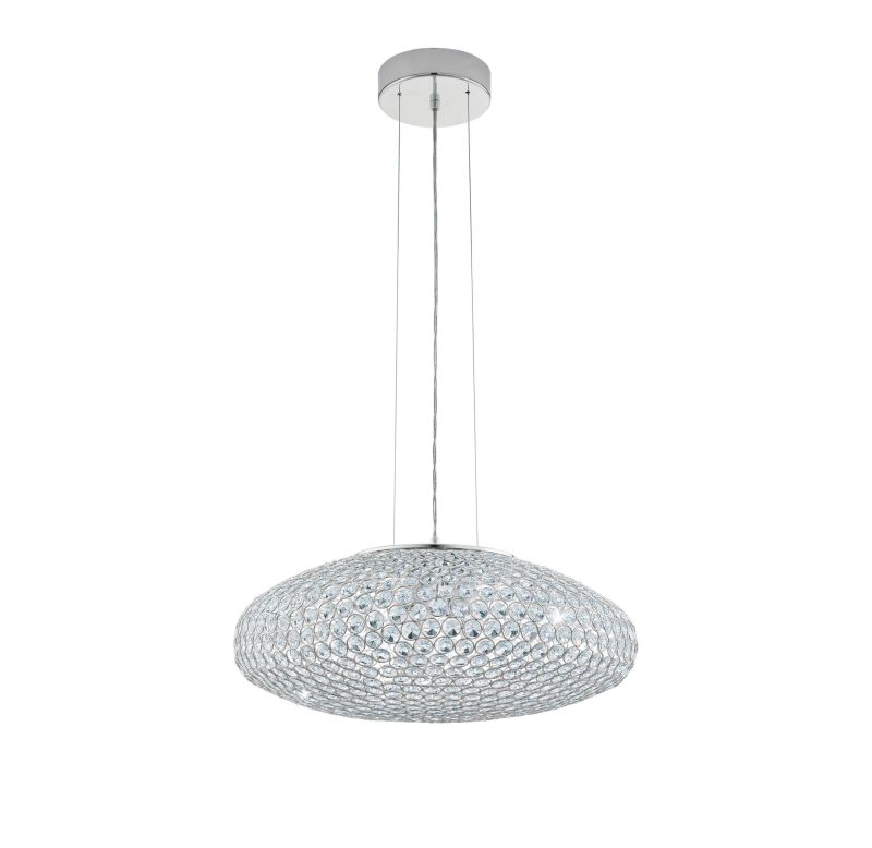 EGLO HL/3 Ø540 CHROM/KRISTALL CLEMENTE - Bild 1