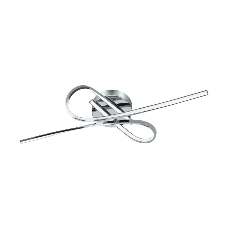 EGLO LED-DL CHROM/WEISS L700xB420MM 2x10W (1800lm) SELVINA - Bild 1