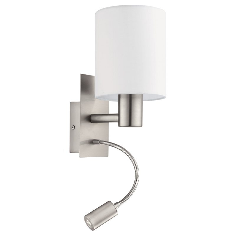 EGLO WL M.LED NICKEL-M/WEISS PASTERI - Bild 1