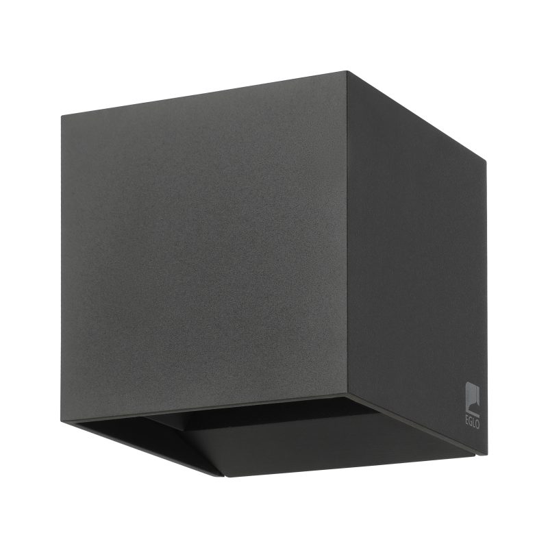 CALPINO PRO LED Aussenwandleuchte - 2x3,3W, 680Lm, 3000K, IP65, schwarz - dimmbar - Bild 1