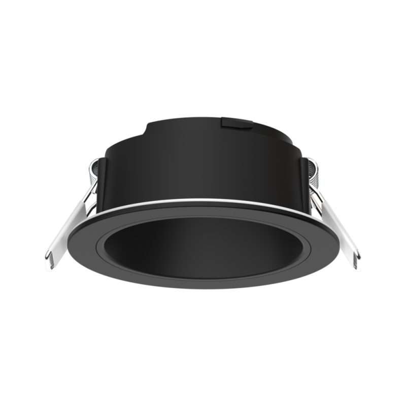 LED Downlight EXMO tiefer Rahmen Rund - Schwarz / Schwarz - Bild 1