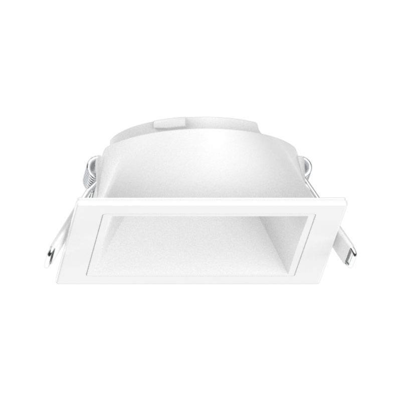 LED Downlight EXMO tiefer Rahmen Quadratisch (Eckiges Innenmaß) - Weiß / Weiß - Bild 1