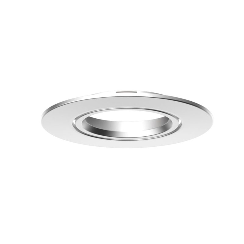 LED Downlight EXMO Einbaurahmen Rund Schwenkbar - Chrom - Bild 1