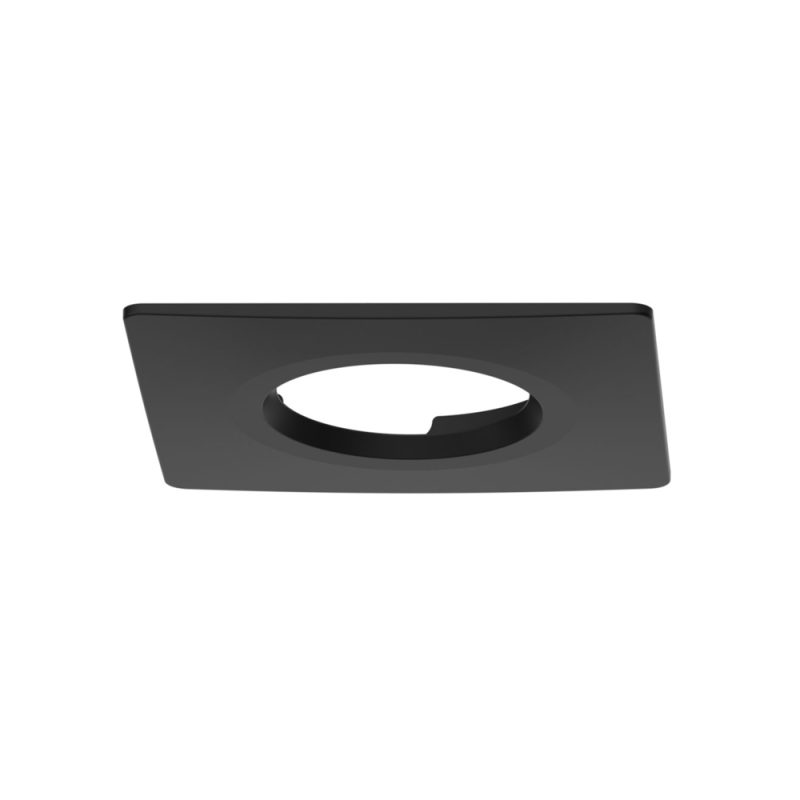 LED Downlight EXMO Einbaurahmen Quadratisch Starr - Schwarz - Bild 1