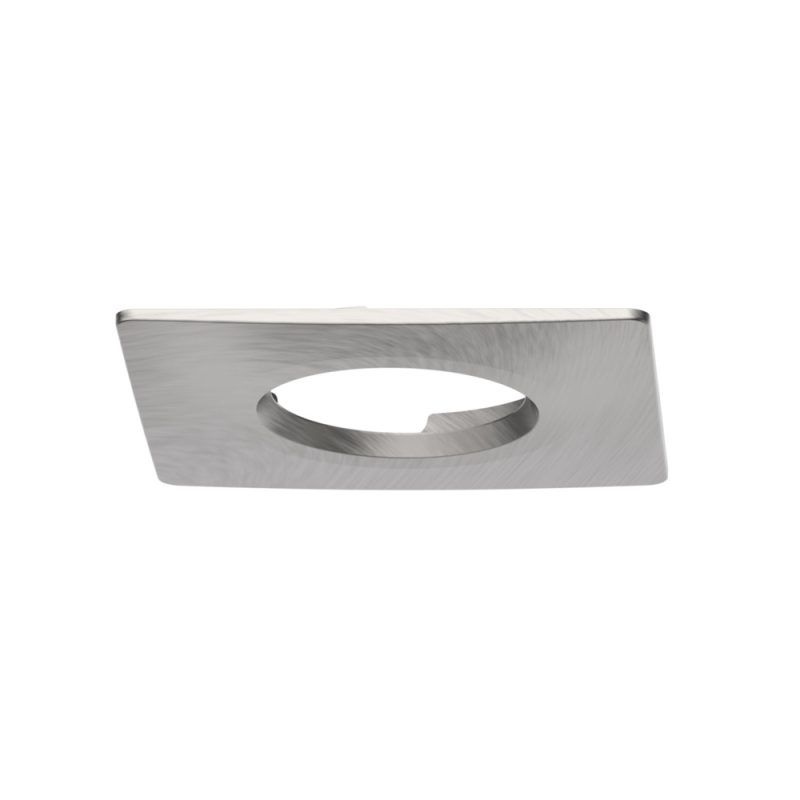 LED Downlight EXMO Einbaurahmen Quadratisch Starr - Stahl gebürstet - Bild 1