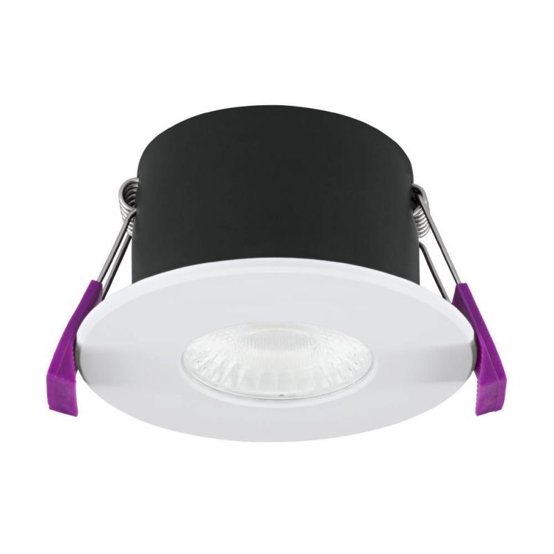 LED Einbauspot / Downlight / Einbaustrahler, 5W, 8W, CCT (2700K - 6000K), IP65, Dimmbar, Ø87mm, Bohrung: Ø68 - Ø70mm