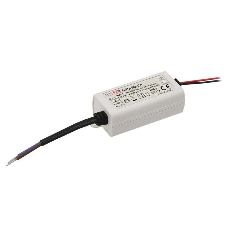 MEANWELL APV-8E-24 SNT 8,16W 24V/0,34A CV