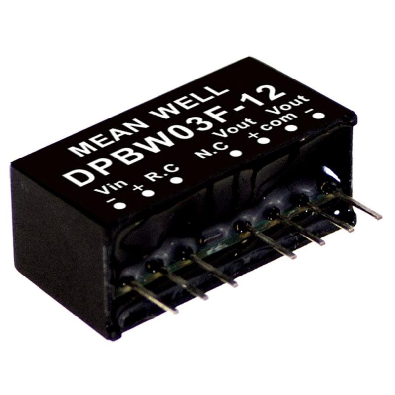 MEANWELL DPBW06F-15 DC/DC-Conv 9-36V:+/-15V 200mA 6W
