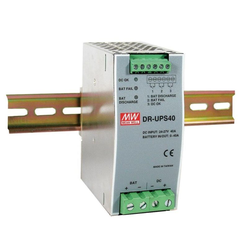 MEANWELL DR-UPS40 USV-Modul für 24-29V/40A